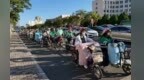 甘肃金川非机动车道秩序感拉满　网友：建议全国推广