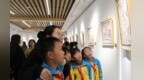 河西五市教师敦煌壁画临摹展开展