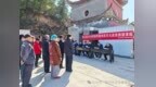 铜川市照金消防救援队深入大香山景区开展春季森林防火应急救援演练