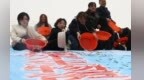 近百万尾鱼苗“安家”黑河　甘肃张掖增殖放流护生态