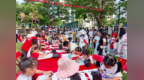 西乡街道富华社区举办“家园暖馨盛景，家国挚爱同聚”国庆邻里团圆节