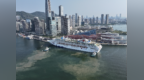 “梦想号”邮轮转港深圳蛇口首航  大湾区家门口再添国际邮轮新航线