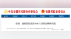 违规收受礼品礼金等，阜阳四名干部被处分