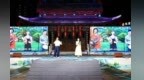 看演出淘非遗玩拓印　“跟着艺术游陇南”圈粉游客