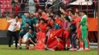 本世纪以来，中国男足首次打进亚运四强