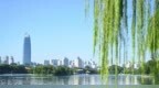 秋暖泉城，明湖晴空揽游人