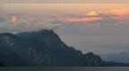 庐山：日出晚霞漫群山（图）