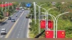 泰和县：挂国旗 迎国庆（图）