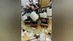 安徽宁国一女子称与亲友用餐时饭店吊灯突然掉落，老板回应