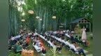 五桂山下百人走读 “香山思政Walk”竹林课堂首次开讲