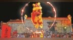 分宜县：古村舞狮庆国庆（图）