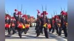 汉风古韵贺华诞　武威雷台景区国庆快闪巡游燃动金秋