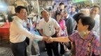 台南人受够民进党？谢龙介市场拜票：支持我的比四年前多两三倍
