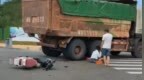 9岁女儿被渣土车碾压身亡后，男子跟踪调查货车通行乱象