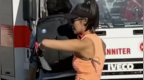 50万粉丝女网红参加马拉松被拍到坐自行车，跑鞋品牌：已终止合作关系