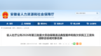3起典型案例，8条对象名单！安徽省人社厅最新公布