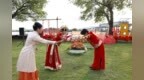 实景演绎+互动体验 在中山民众感受岭南婚俗新趣味