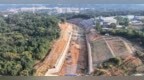 九江濂溪区九星路延伸线建设提速 月底将完成沥青铺设