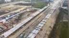 抢抓施工窗口期，宁淮城际铁路洪泽站主体结构封顶