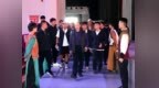 少林小龙武校校长陈同川、著名影视演员释小龙远赴晋城司徒小镇慰问驻演师生