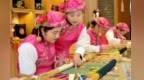 从炕头扎花到国际秀场　陇上非遗太“绣”了