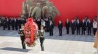 王沪宁陪同朝鲜最高领导人金正恩访问丹东