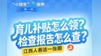 图解｜江西人育儿补贴怎么领？检查报告怎么查？