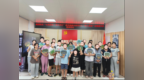 感受壮锦扇魅力，巧手传承非遗情——流塘社区举办“锦上添花”壮锦扇手作雅集精康活动