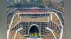 济枣铁路安子岭隧道顺利贯通