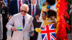 英国国王在巴哈马街头大秀舞技