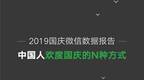 微信发布2019国庆数据报告：这届群众更宅了