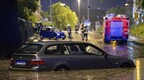 德式下水道不灵了？德国全境遇暴雨，多地街道内涝严重