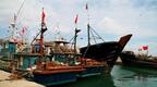 1月14日至3月15日，外省渔船原则上不允许在海口市海域停泊