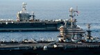 南海战略态势感知：美军三个大型水面编队在中国周边集结？