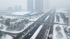长春降今冬“初雪”