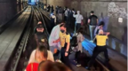港媒：港铁将军澳线发生列车事故，1500人沿隧道离开