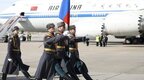 高清大图 | 习主席抵达莫斯科，俄方隆重欢迎