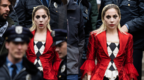 Lady Gaga纽约拍摄《小丑2》 哈莉·奎茵扮相吸睛