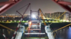 夜战！直击南昌复兴大桥、洪州大桥建设现场（图）