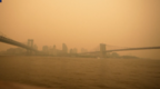 加拿大野火肆虐 联合国总部首次因空气污染放弃升旗