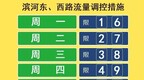 下周一，太原滨河东、西路限行调流措施恢复！