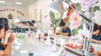 长治八义窑：白釉瓷上色