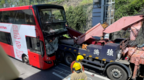 香港发生一起巴士与汽车起重机相撞事故，致43人受伤
