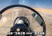 歼-16刚打完阵风，中国空军“组团”参加埃及航展，画风变了