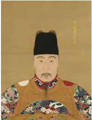 明世宗朱厚熜像，现藏台北故宫博物院