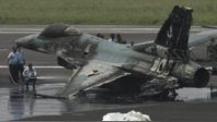 美国空军1架F-16战斗机坠毁 飞行员弹射逃生