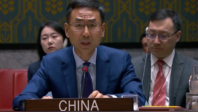 中国代表呼吁俄乌冲突当事方保持和谈势头