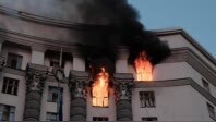 乌前总理：乌政府大楼是被“被防空导弹击中”