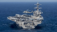 伊朗海军：美“林肯”号航母一直在导弹监控中