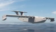 能挂武器？外媒关注中国“渤海怪物”地效飞行器